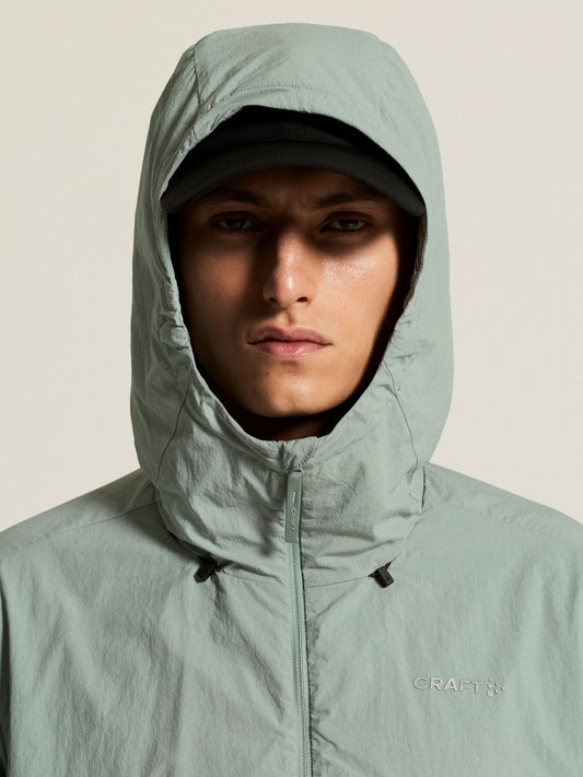 Men's SubZ Light Running Jacket - Pale Leaf Craft Sportswear NA