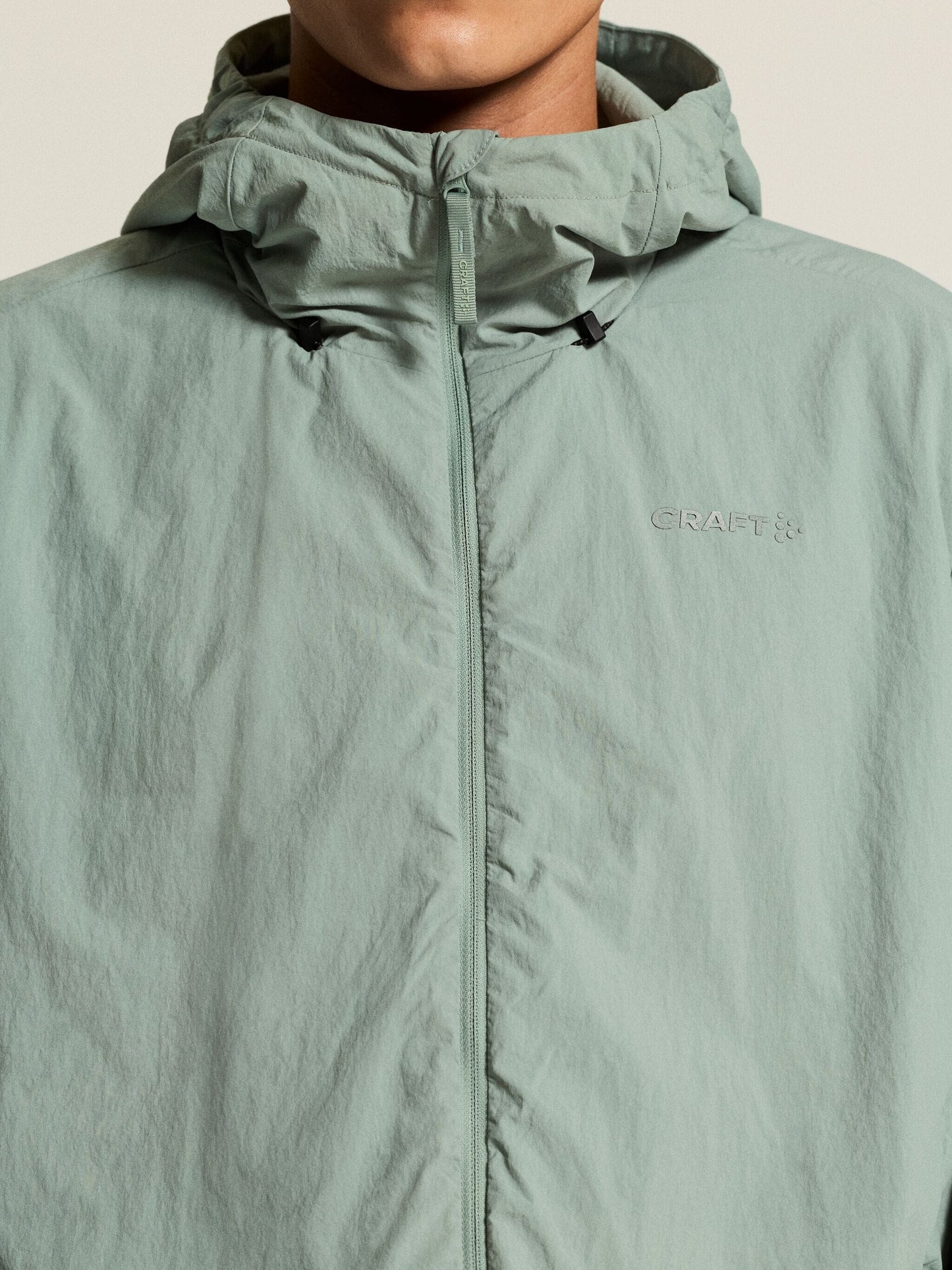 Men's SubZ Light Running Jacket - Pale Leaf Craft Sportswear NA