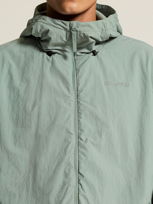 Men's SubZ Light Running Jacket - Pale Leaf Craft Sportswear NA