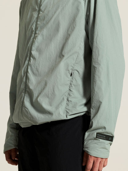Men's SubZ Light Running Jacket - Pale Leaf Craft Sportswear NA