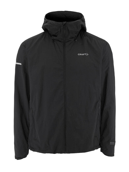 Men's SubZ Light Running Jacket - Black Craft Sportswear NA