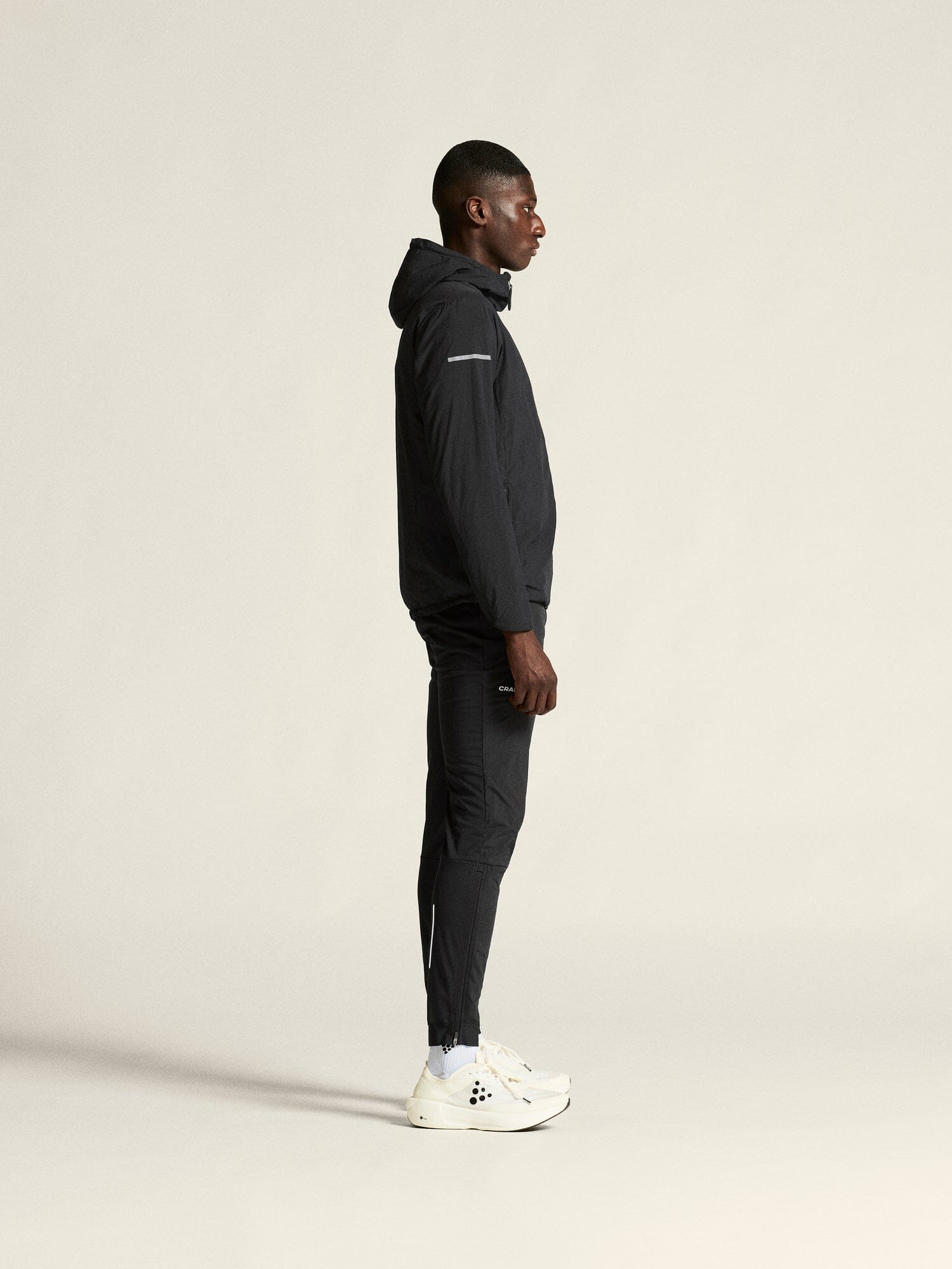 Men's SubZ Light Running Jacket - Black Craft Sportswear NA