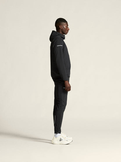 Men's SubZ Light Running Jacket - Black Craft Sportswear NA
