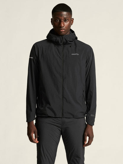 Men's SubZ Light Running Jacket - Black Craft Sportswear NA