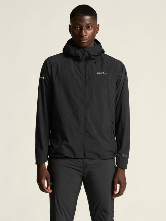 Men's SubZ Light Running Jacket - Black Craft Sportswear NA