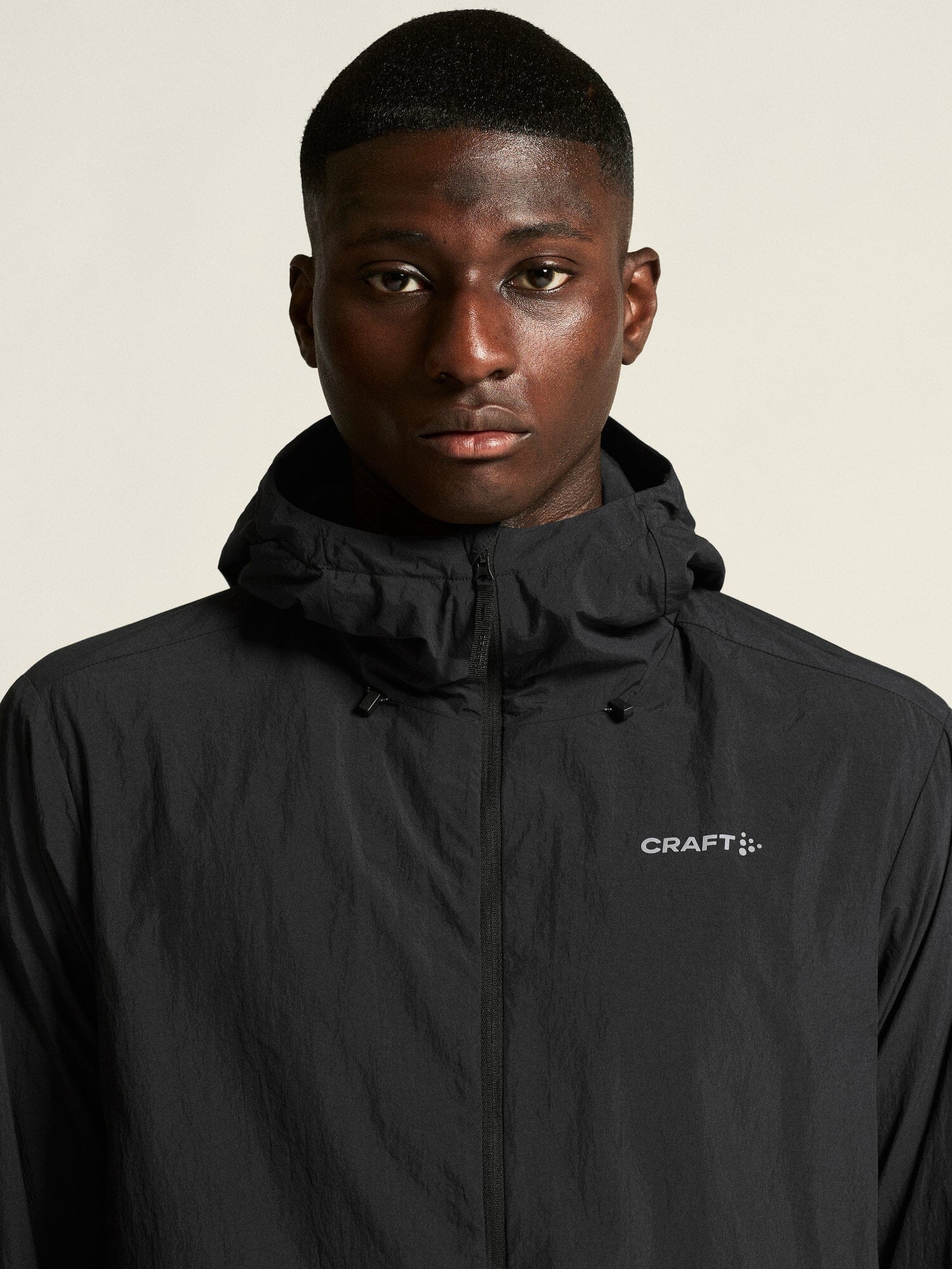 Men's SubZ Light Running Jacket - Black Craft Sportswear NA