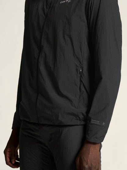 Men's SubZ Light Running Jacket - Black Craft Sportswear NA