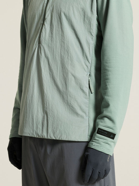 Men's SubZ Light Hood Sweater - Pale Leaf Craft Sportswear NA