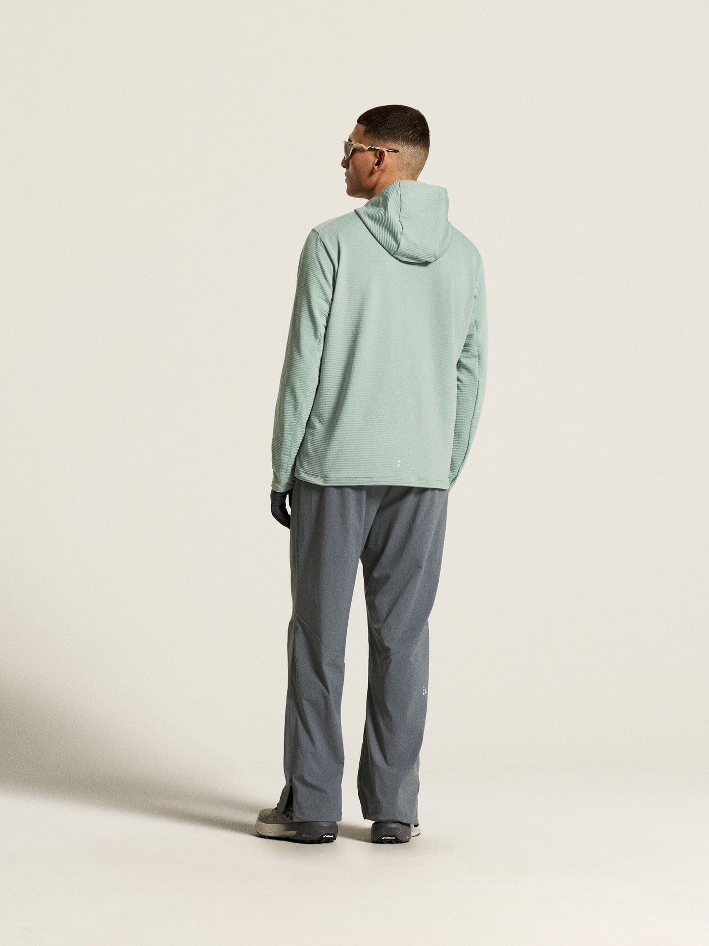Men's SubZ Light Hood Sweater - Pale Leaf Craft Sportswear NA