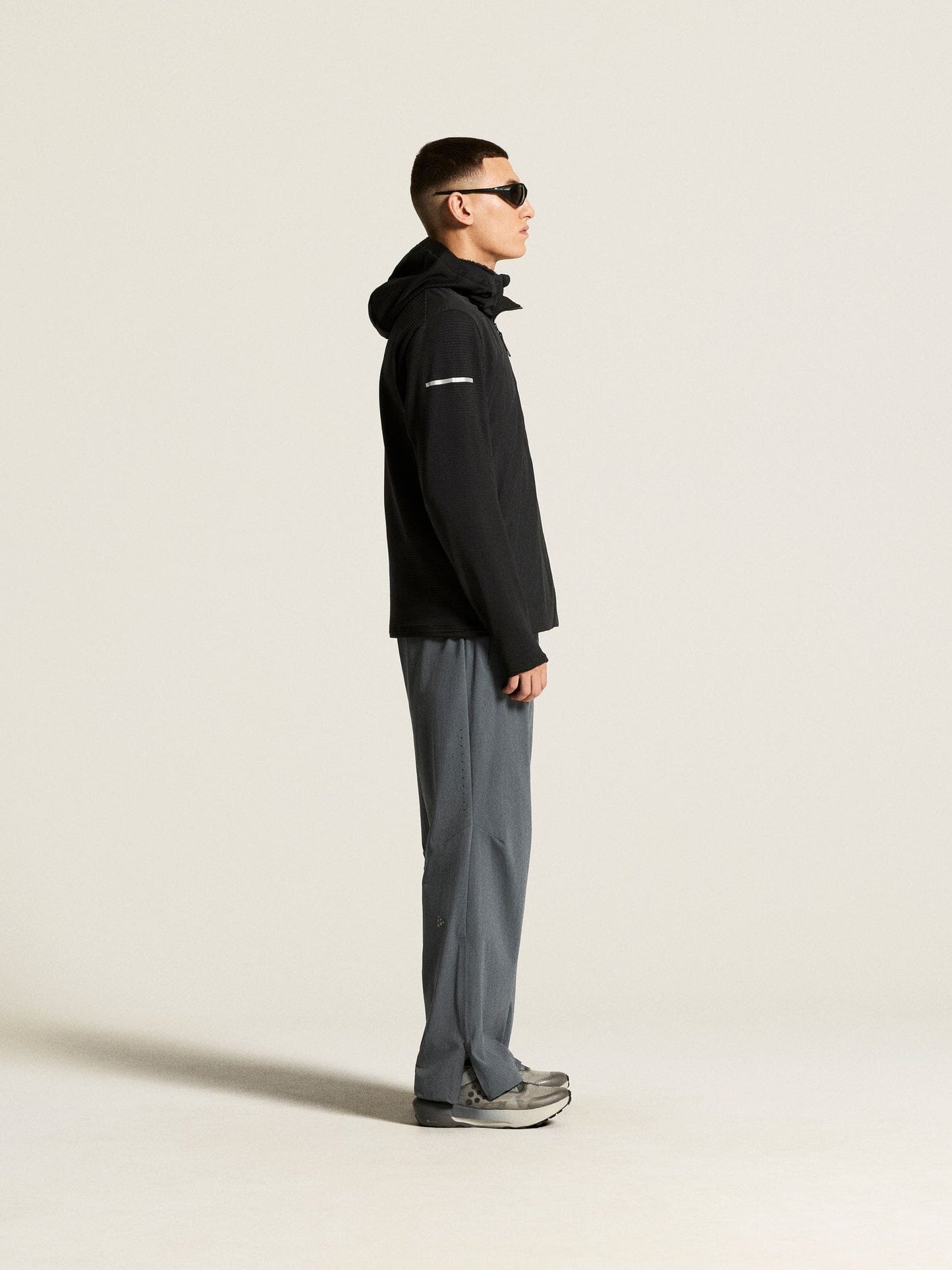 Men's SubZ Light Hood Sweater - Black Craft Sportswear NA