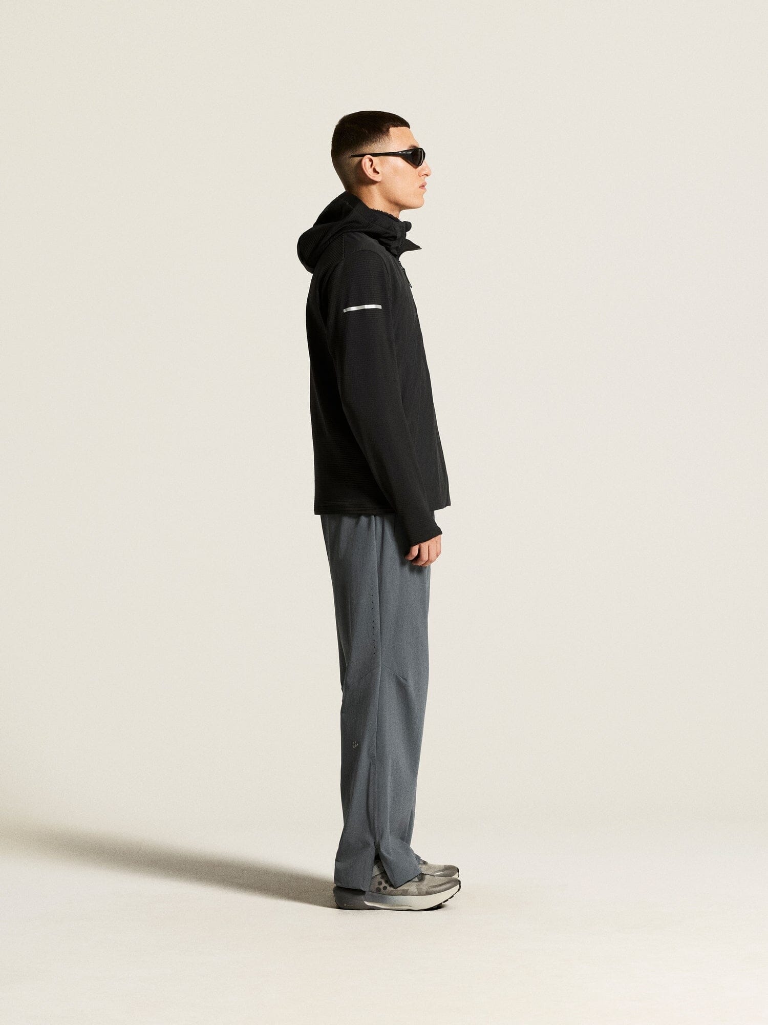 Men's SubZ Light Hood Sweater - Black Craft Sportswear NA