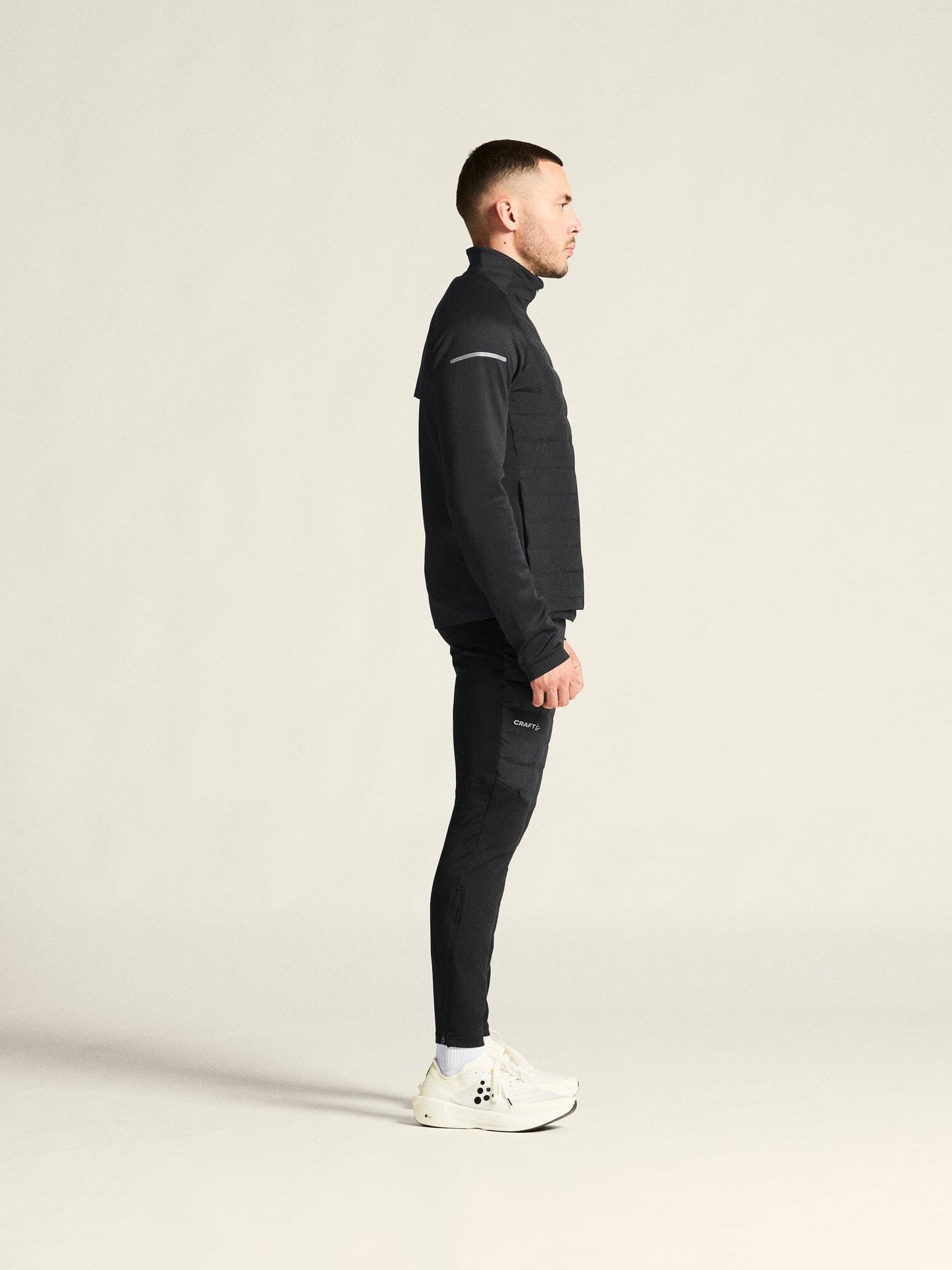 Men's SubZ Running Tights 3 - Black Craft Sportswear NA