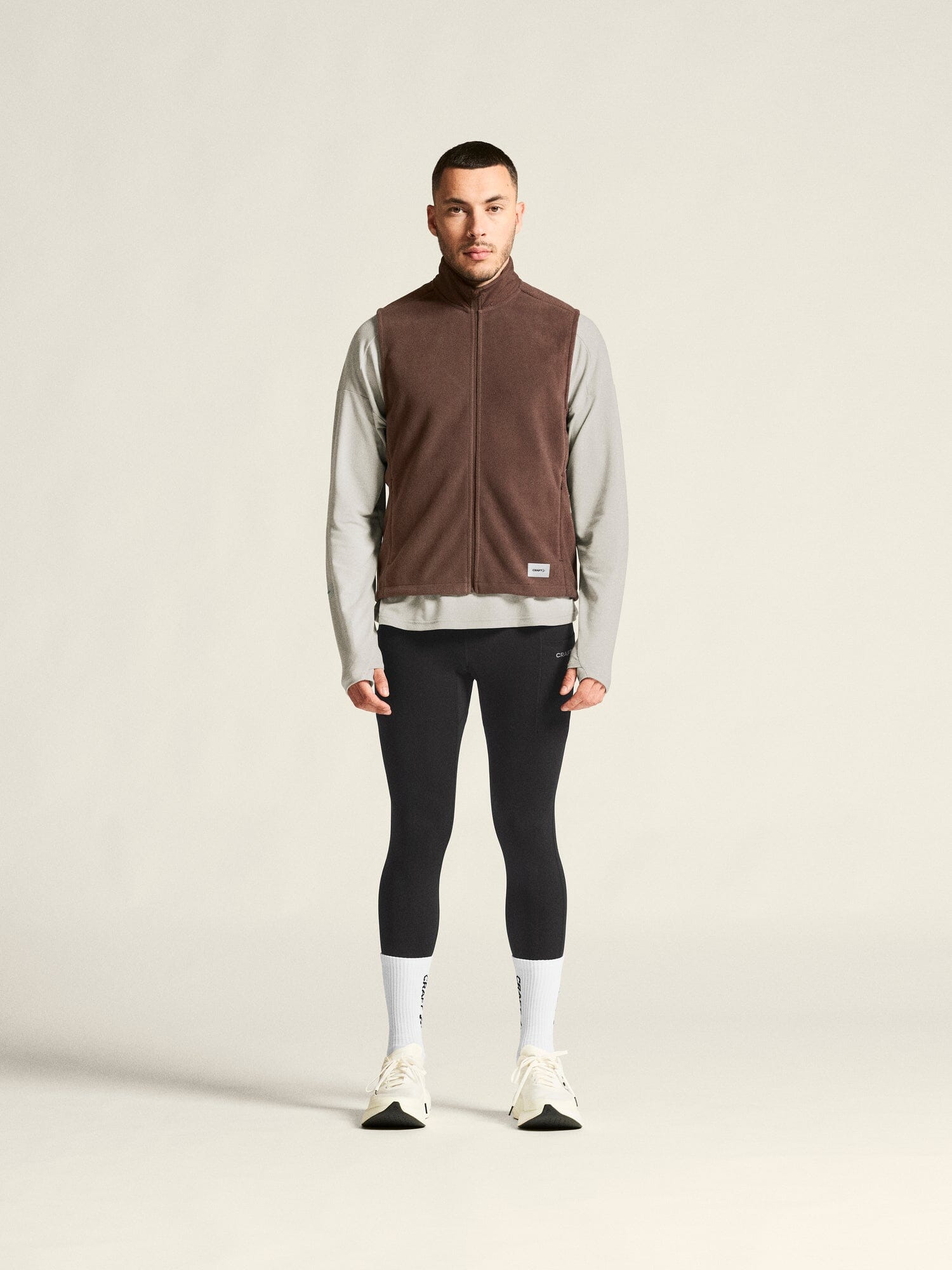 Men's SubZ Fleece Running Vest - PRUNE Craft Sportswear NA