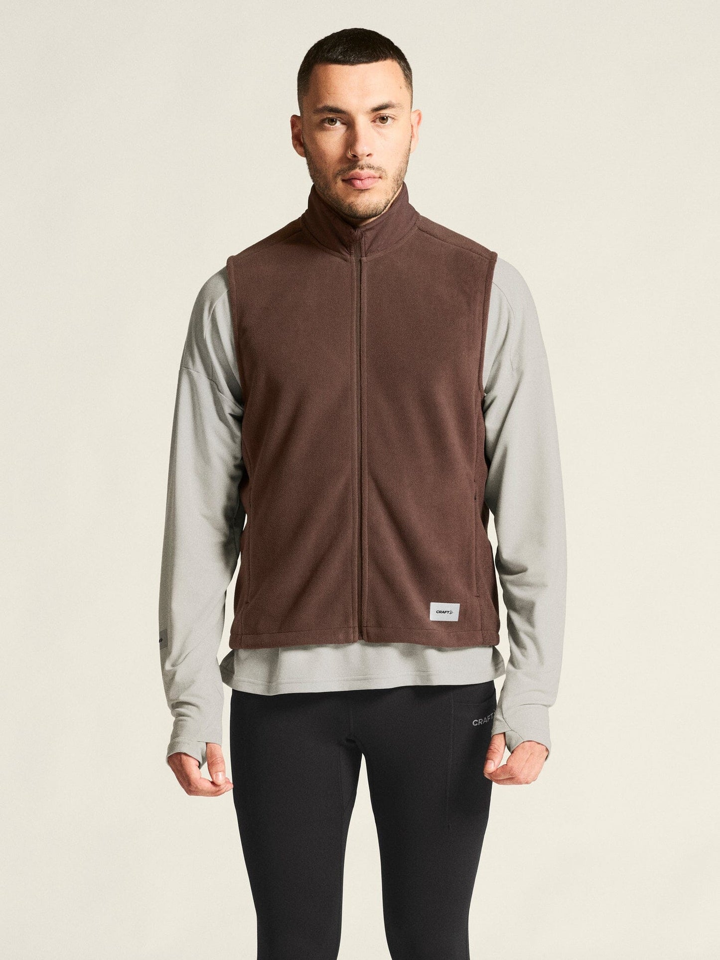 Men's SubZ Fleece Running Vest - PRUNE Craft Sportswear NA