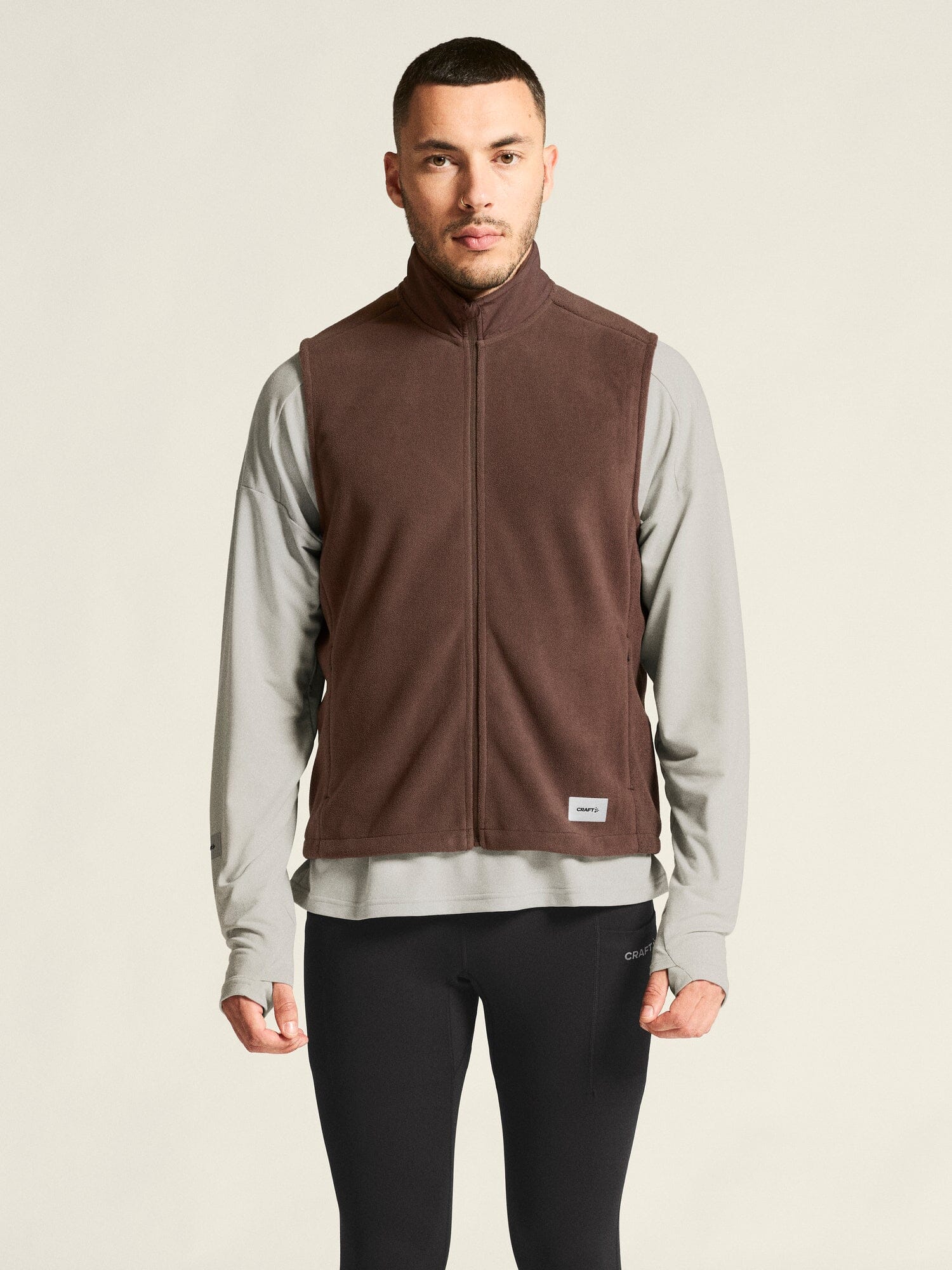 Men's SubZ Fleece Running Vest - PRUNE Craft Sportswear NA