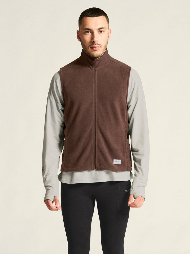 Men's SubZ Fleece Running Vest - PRUNE Craft Sportswear NA