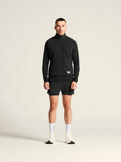 Men's SubZ Fleece Running Vest - Black Craft Sportswear NA