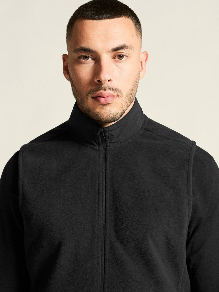 Men's SubZ Fleece Running Vest - Black Craft Sportswear NA