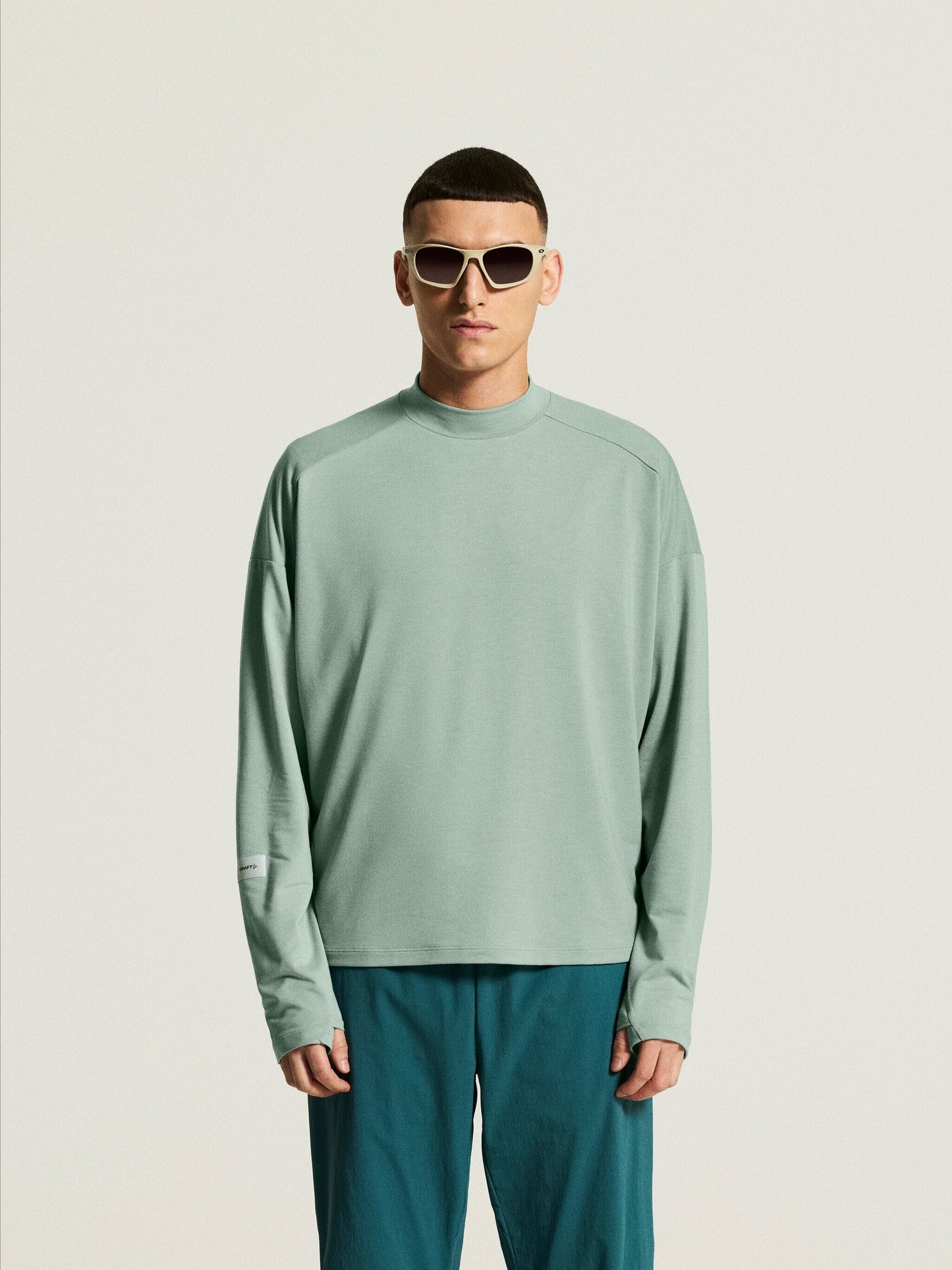 Men's SubZ Running RN Jersey - Pale Leaf Craft Sportswear NA
