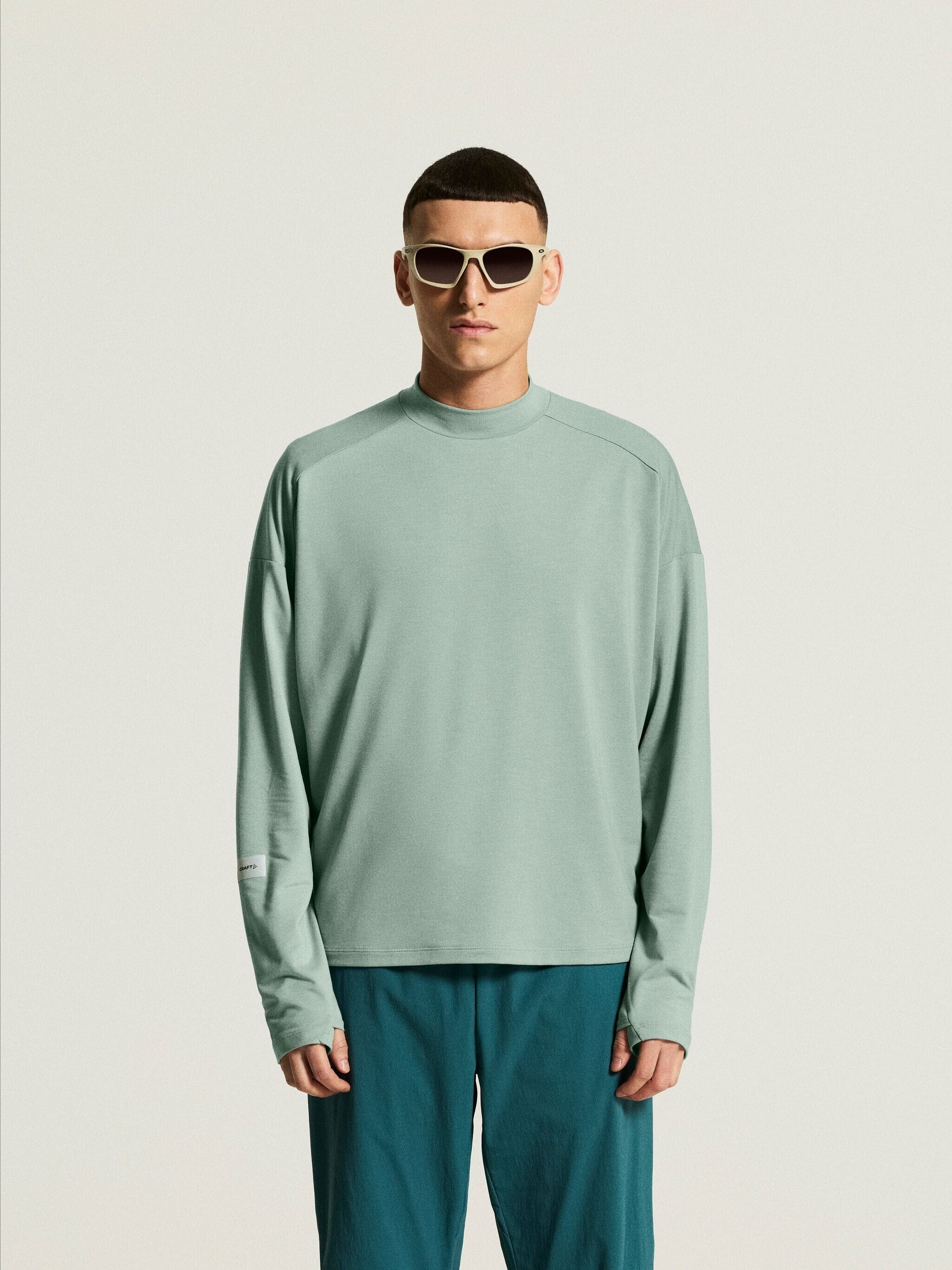 Men's SubZ Running RN Jersey - Pale Leaf Craft Sportswear NA