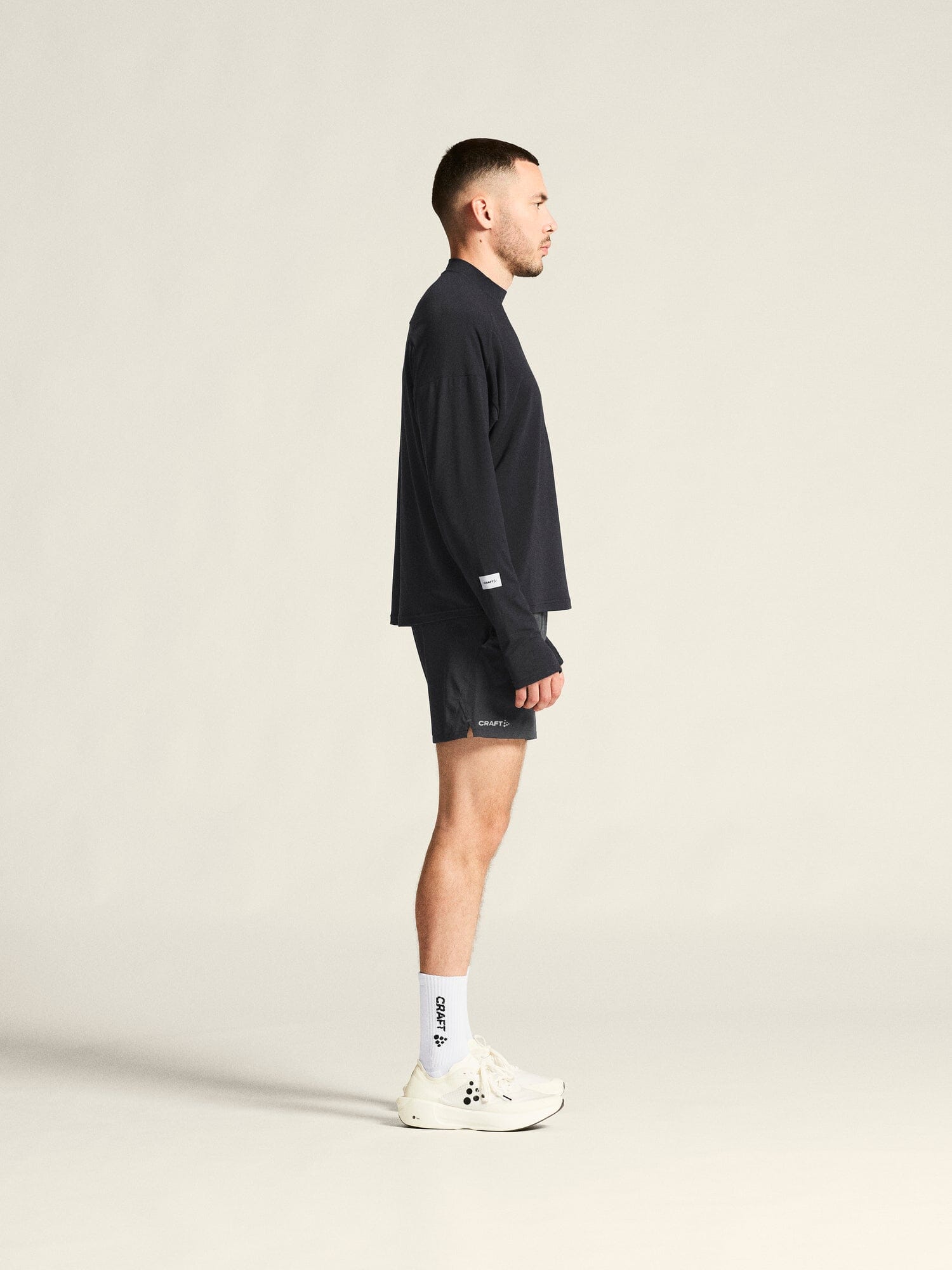 Men's SubZ Running RN Jersey - Black Craft Sportswear NA