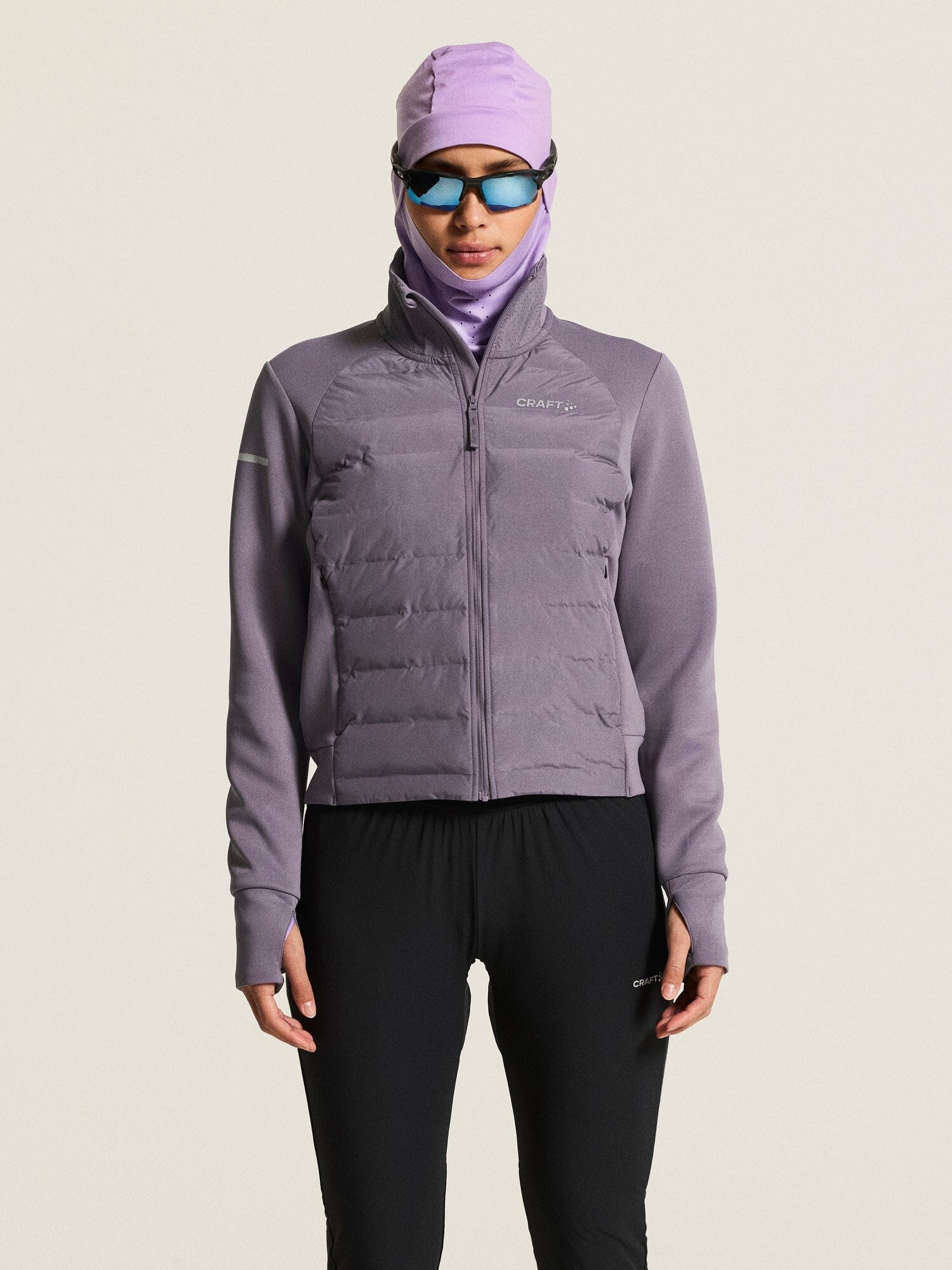 Women's SubZ Running Jacket 4 - Cadet Craft Sportswear NA