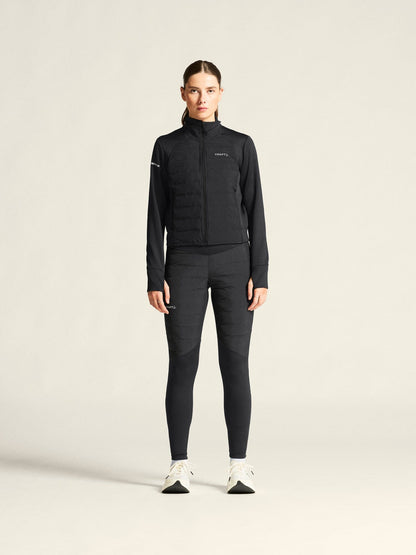 Women's SubZ Running Jacket 4 - Black Craft Sportswear NA