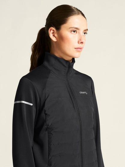 Women's SubZ Running Jacket 4 - Black Craft Sportswear NA