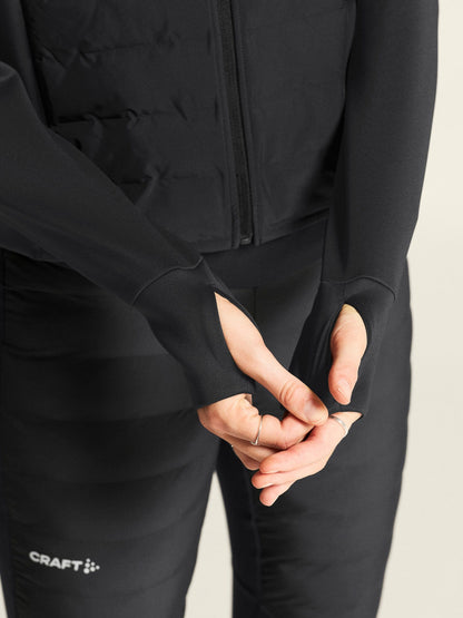 Women's SubZ Running Jacket 4 - Black Craft Sportswear NA