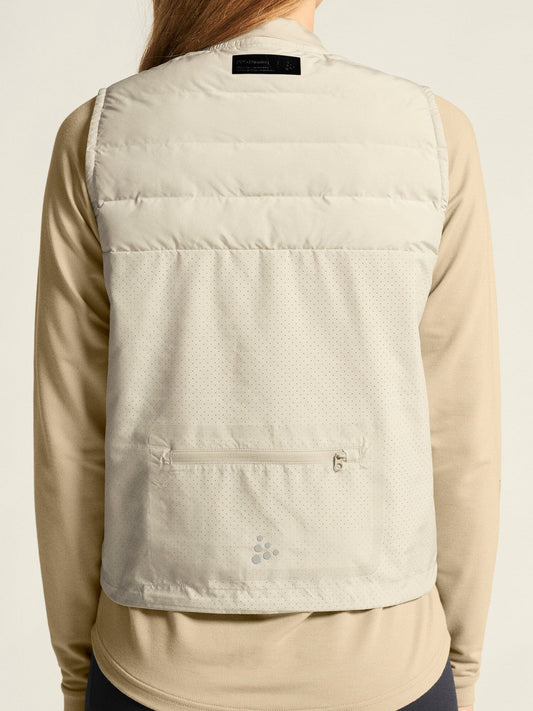 Women's SubZ Running Vest 5 - PLASTER Craft Sportswear NA