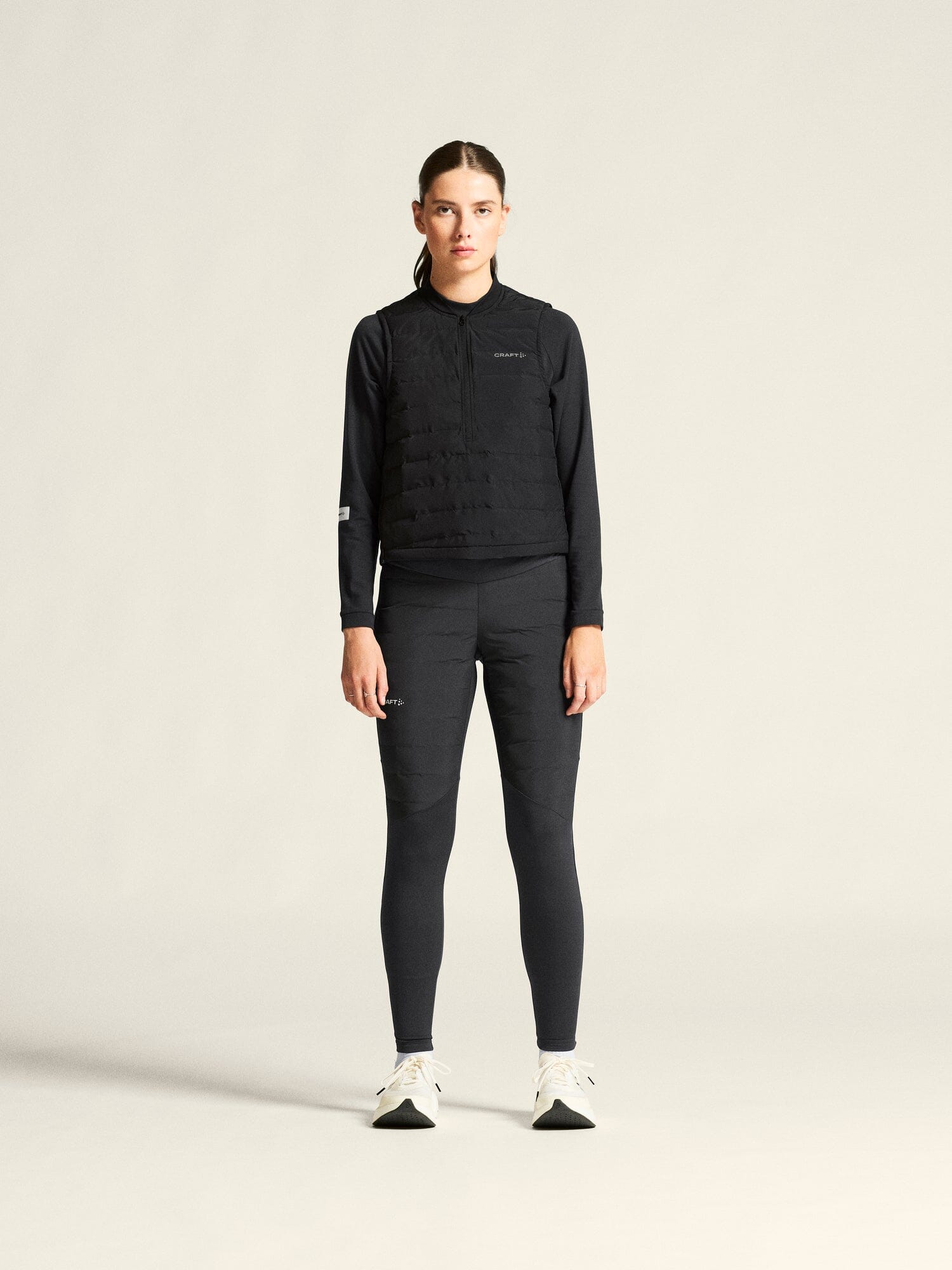 Women's SubZ Running Vest 5 - Black Craft Sportswear NA