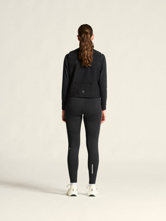 Women's SubZ Running Vest 5 - Black Craft Sportswear NA