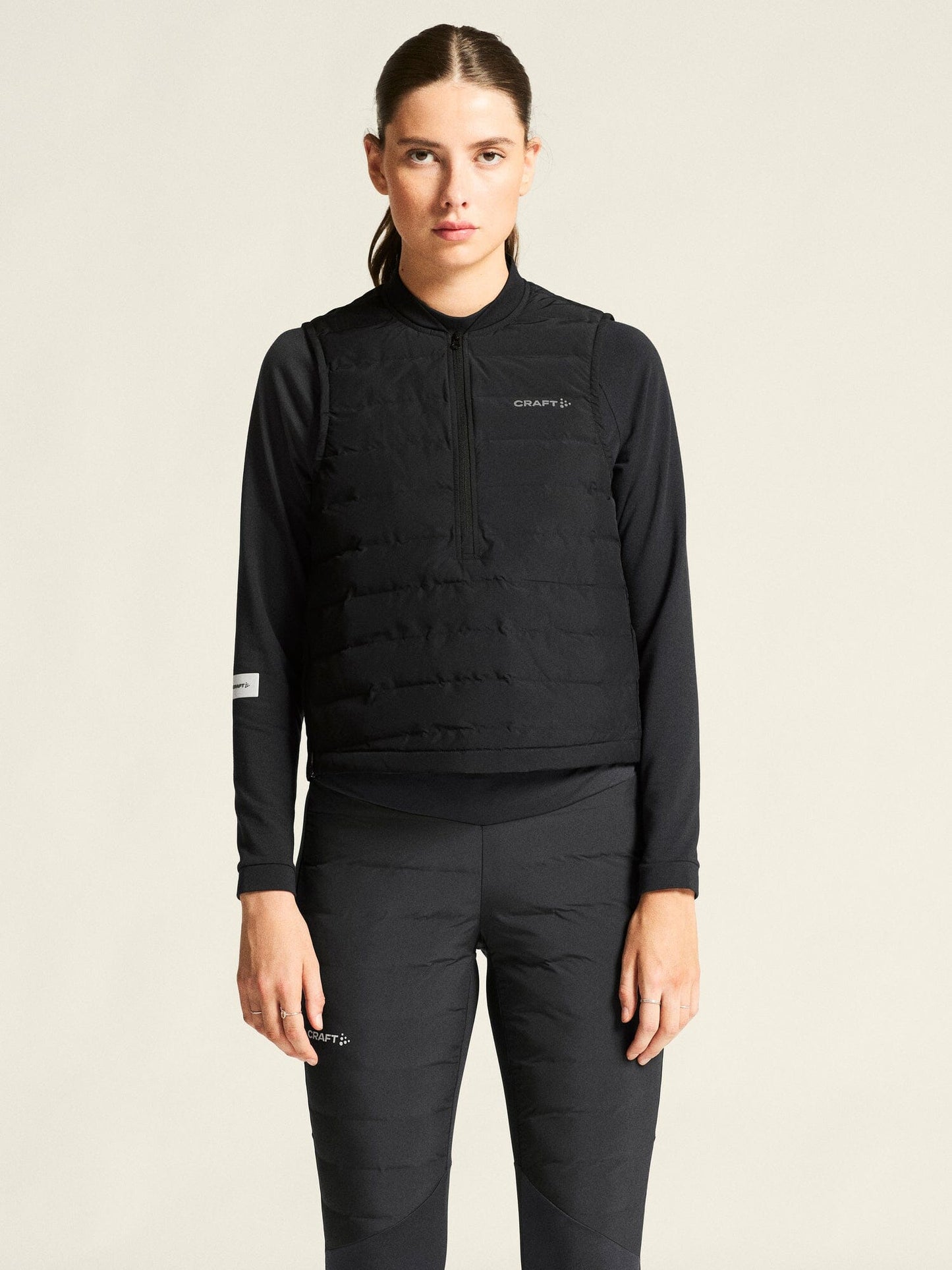 Women's SubZ Running Vest 5 - Black Craft Sportswear NA