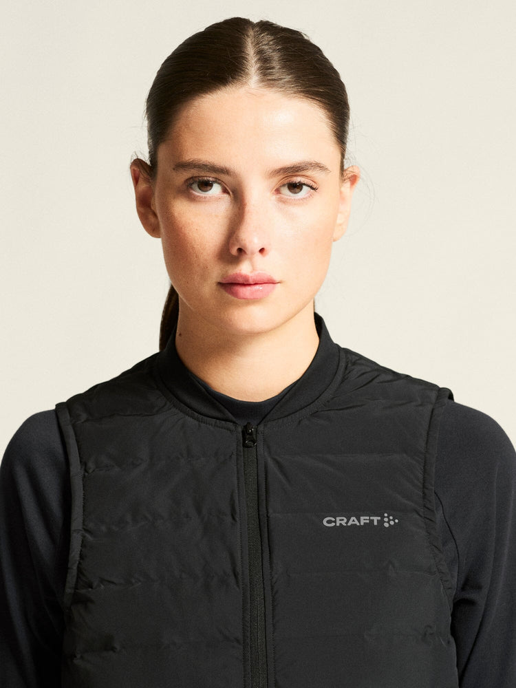 Women's SubZ Running Vest 5 - Black Craft Sportswear NA