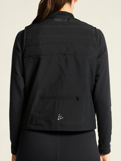 Women's SubZ Running Vest 5 - Black Craft Sportswear NA