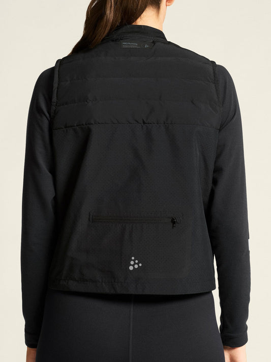 Women's SubZ Running Vest 5 - Black Craft Sportswear NA