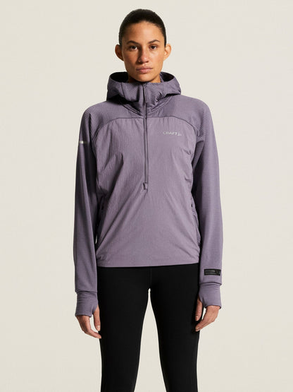 Women's SubZ Light Hood Sweater - Cadet Craft Sportswear NA