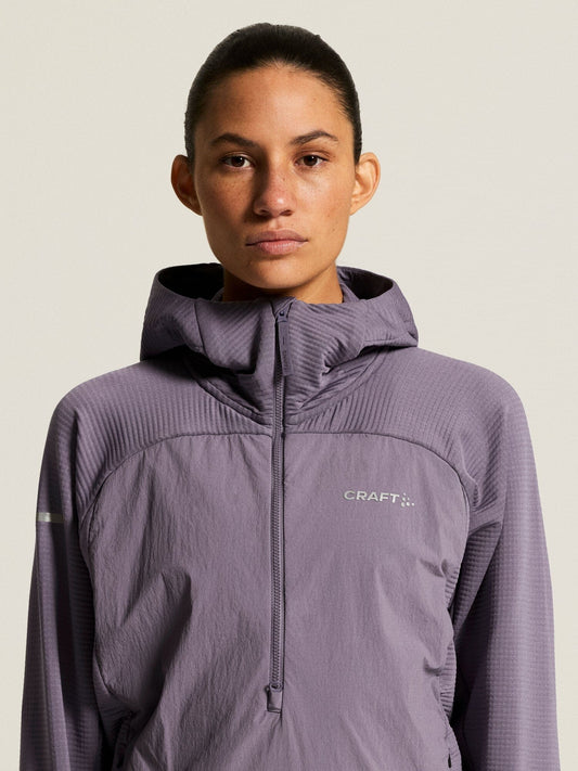 Women's SubZ Light Hood Sweater - Cadet Craft Sportswear NA
