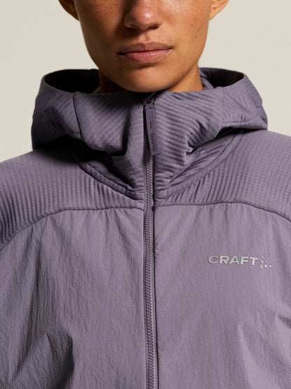 Women's SubZ Light Hood Sweater - Cadet Craft Sportswear NA