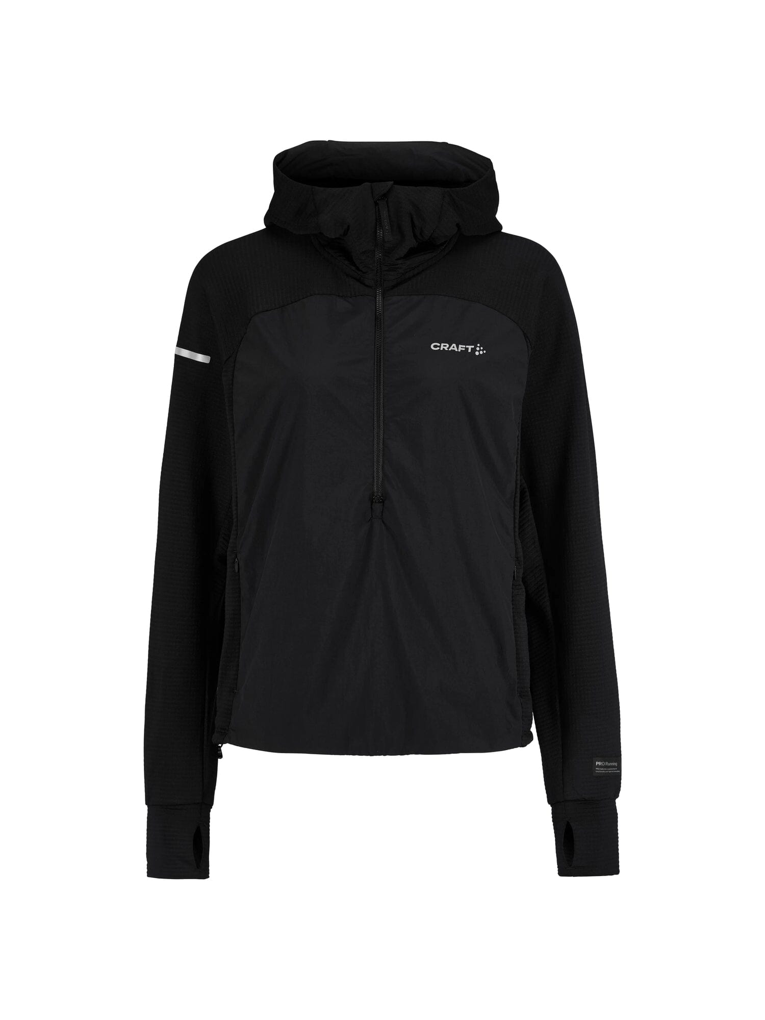 Women's SubZ Light Hood Sweater - Black Craft Sportswear NA