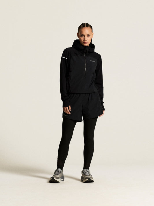 Women's SubZ Light Hood Sweater - Black Craft Sportswear NA