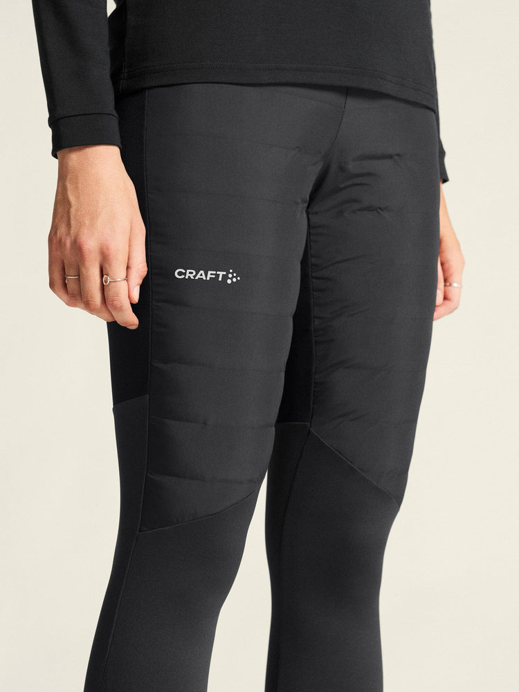 Women's SubZ Running Tights 4 - Black Craft Sportswear NA