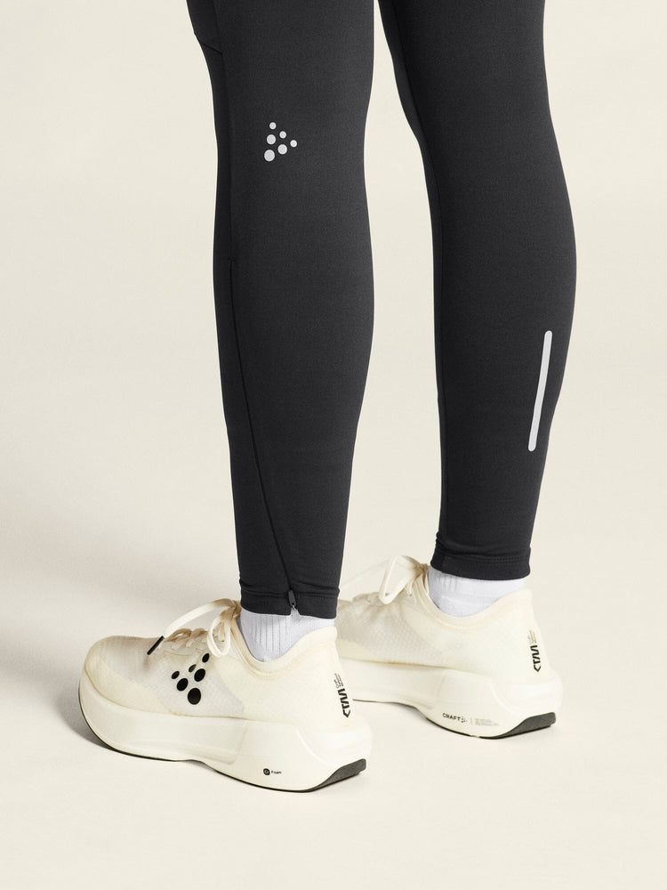 Women's SubZ Running Tights 4 - Black Craft Sportswear NA