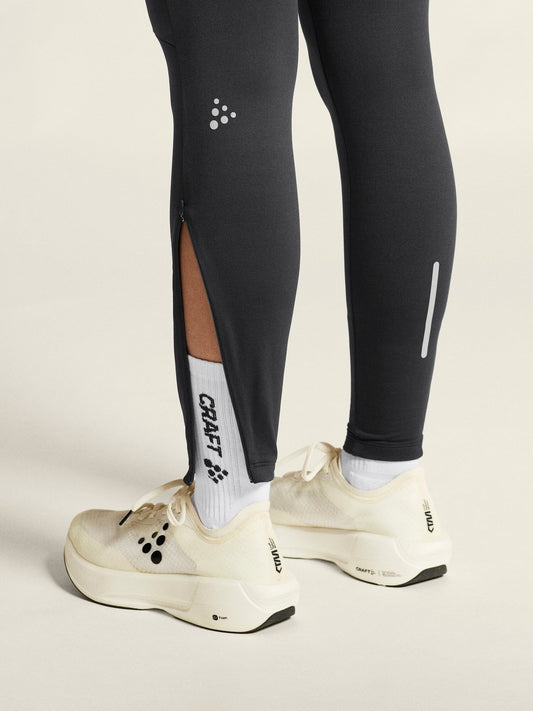 Women's SubZ Running Tights 4 - Black Craft Sportswear NA