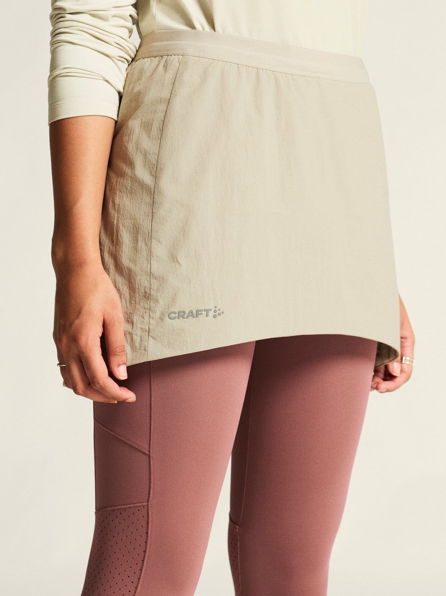Women's SubZ Running Skirt 4 - PLASTER Craft Sportswear NA
