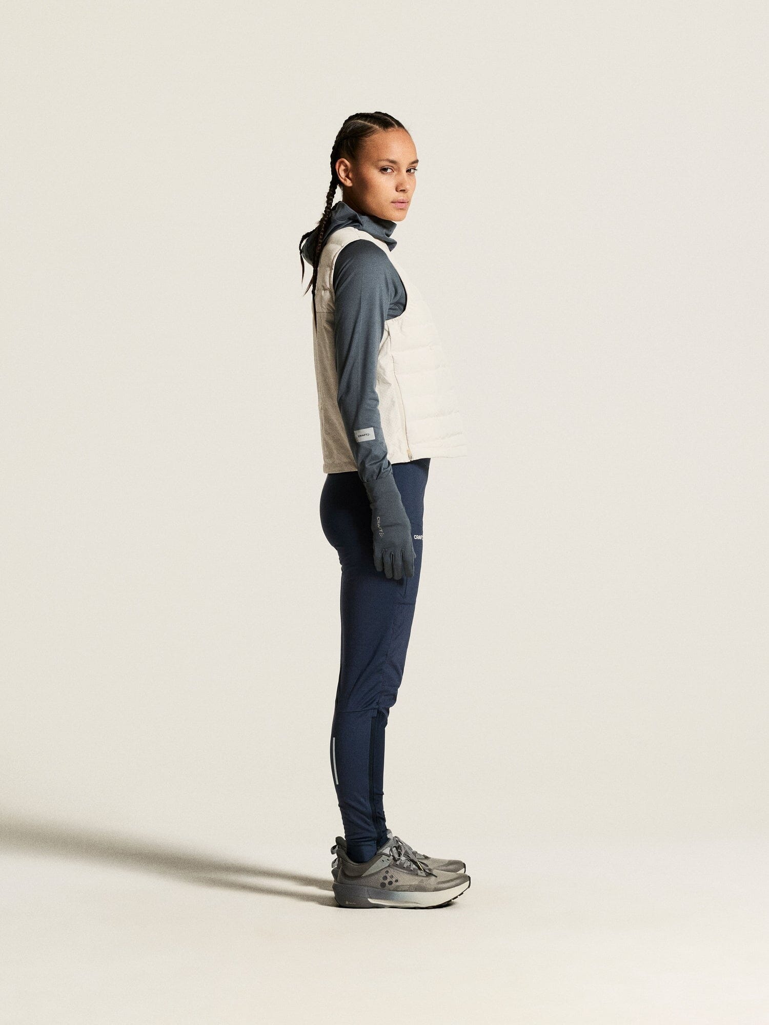 Women's SubZ Light Running Tights - Night Craft Sportswear NA