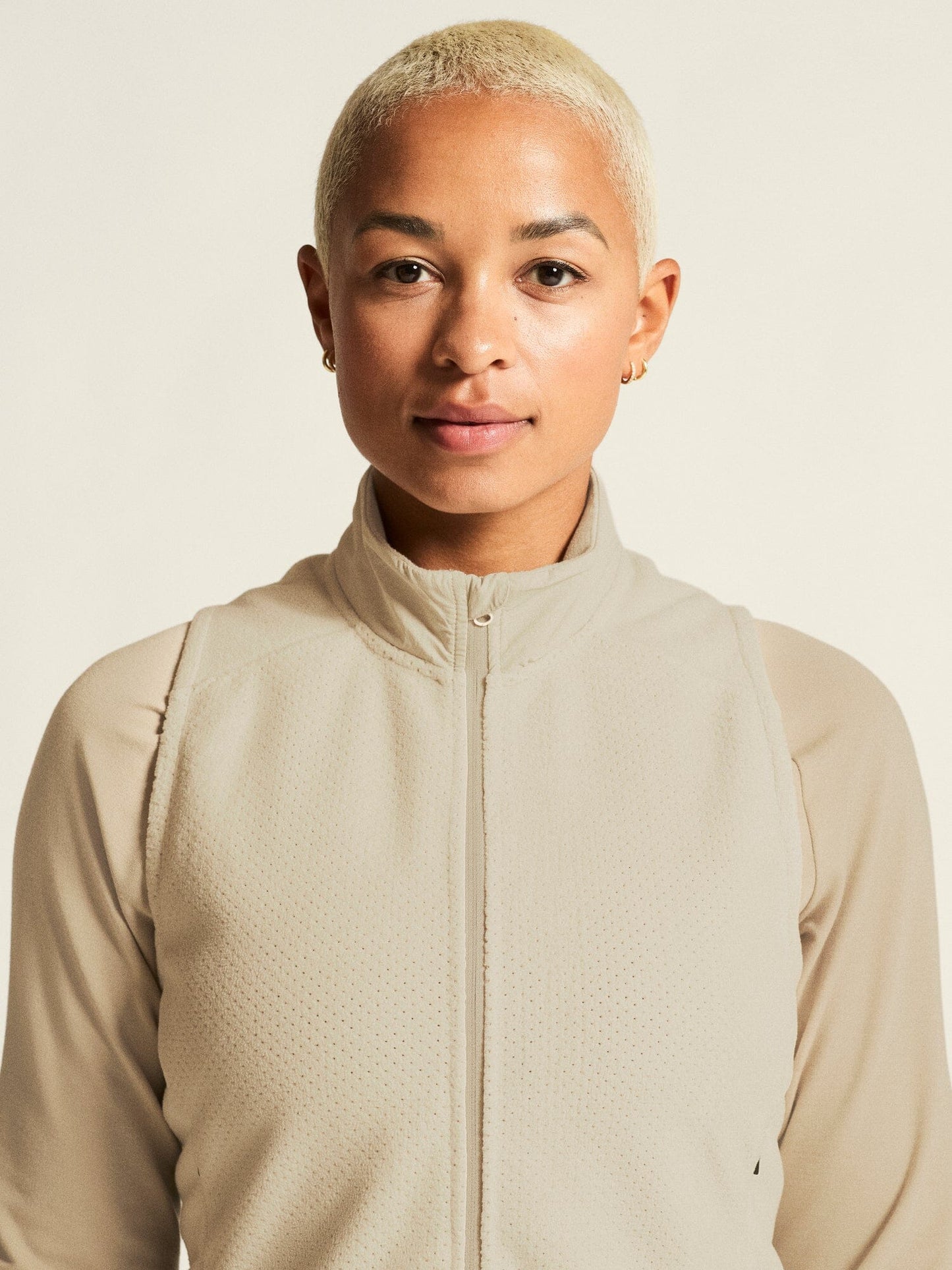 Women's SubZ Fleece Running Vest - PLASTER Craft Sportswear NA