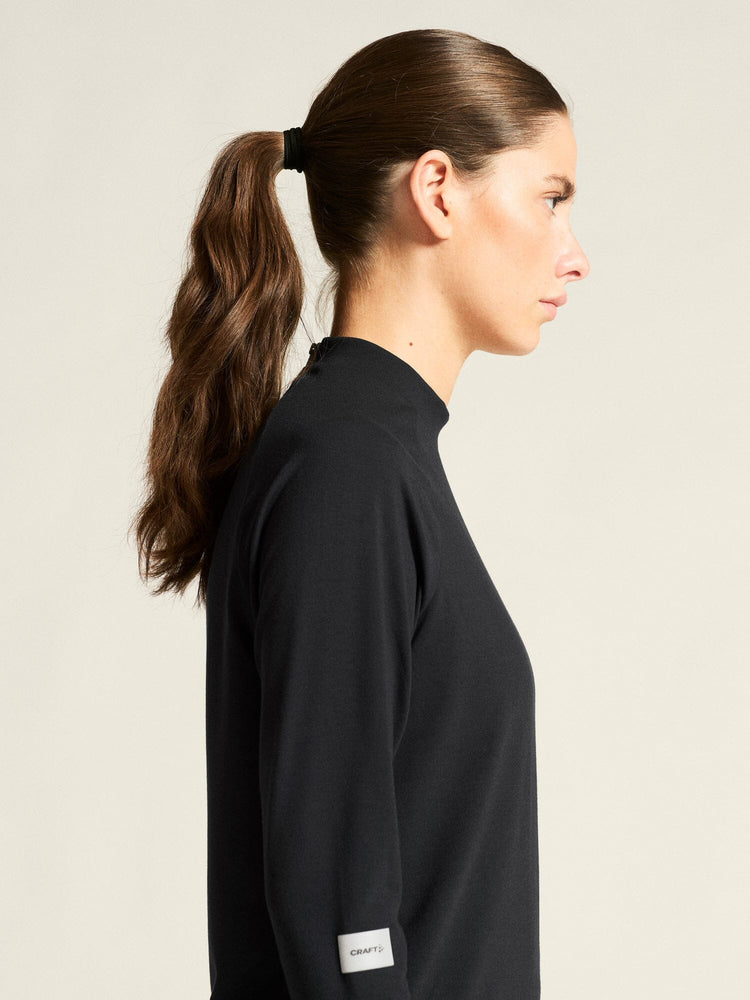 Women's SubZ Running Jersey - Black Craft Sportswear NA