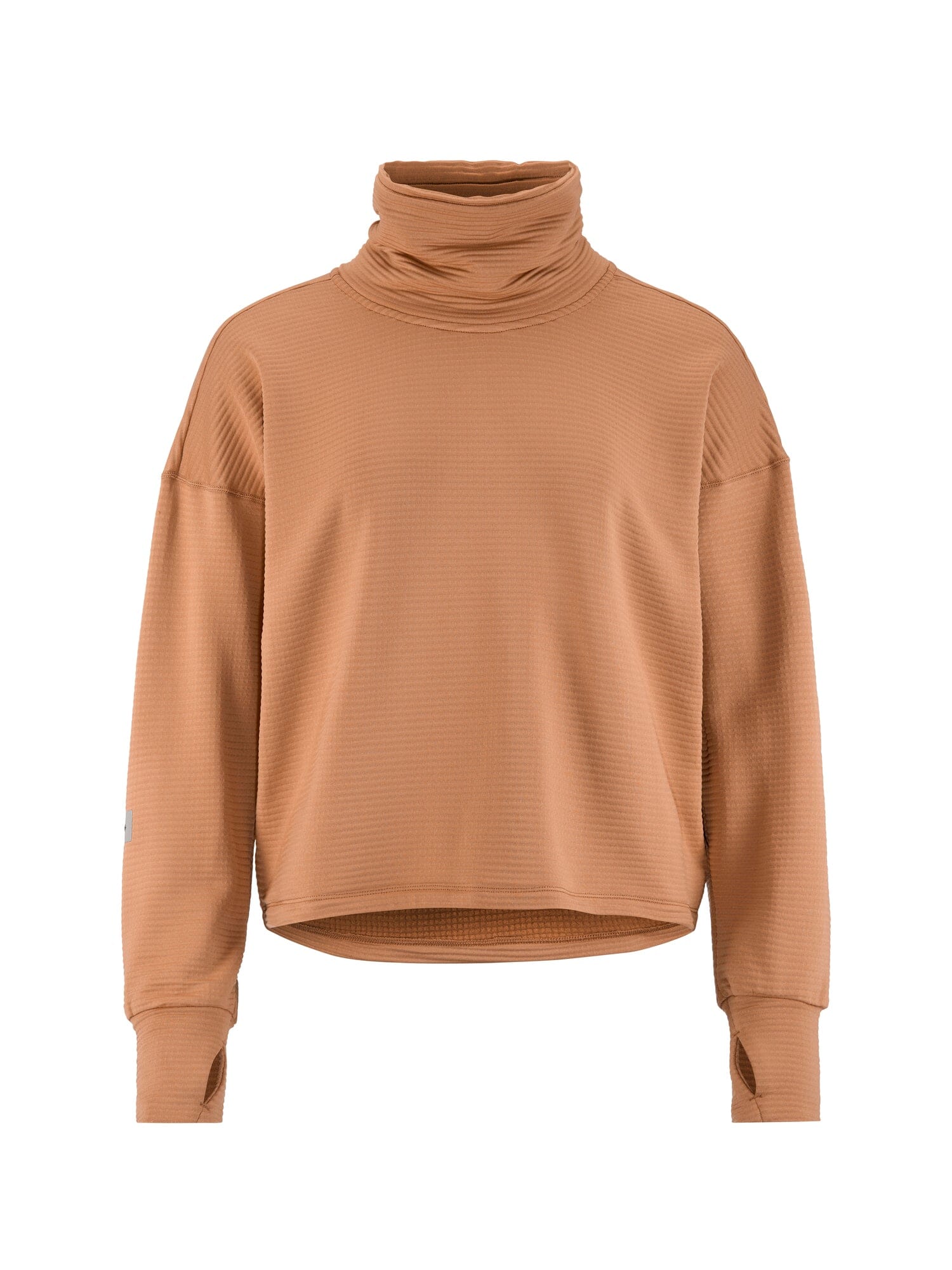 funnel neck sports jumper