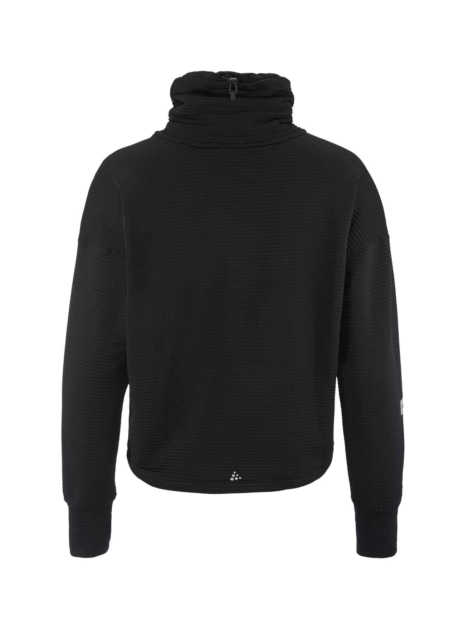 Women's SubZ Funnelneck Running Jersey - Black Craft Sportswear NA